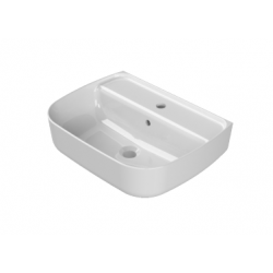 Επικαθήμενος Νιπτήρας Πορσελάνης 55x42cm Cerastyle Aqua 078500-u Λευκό